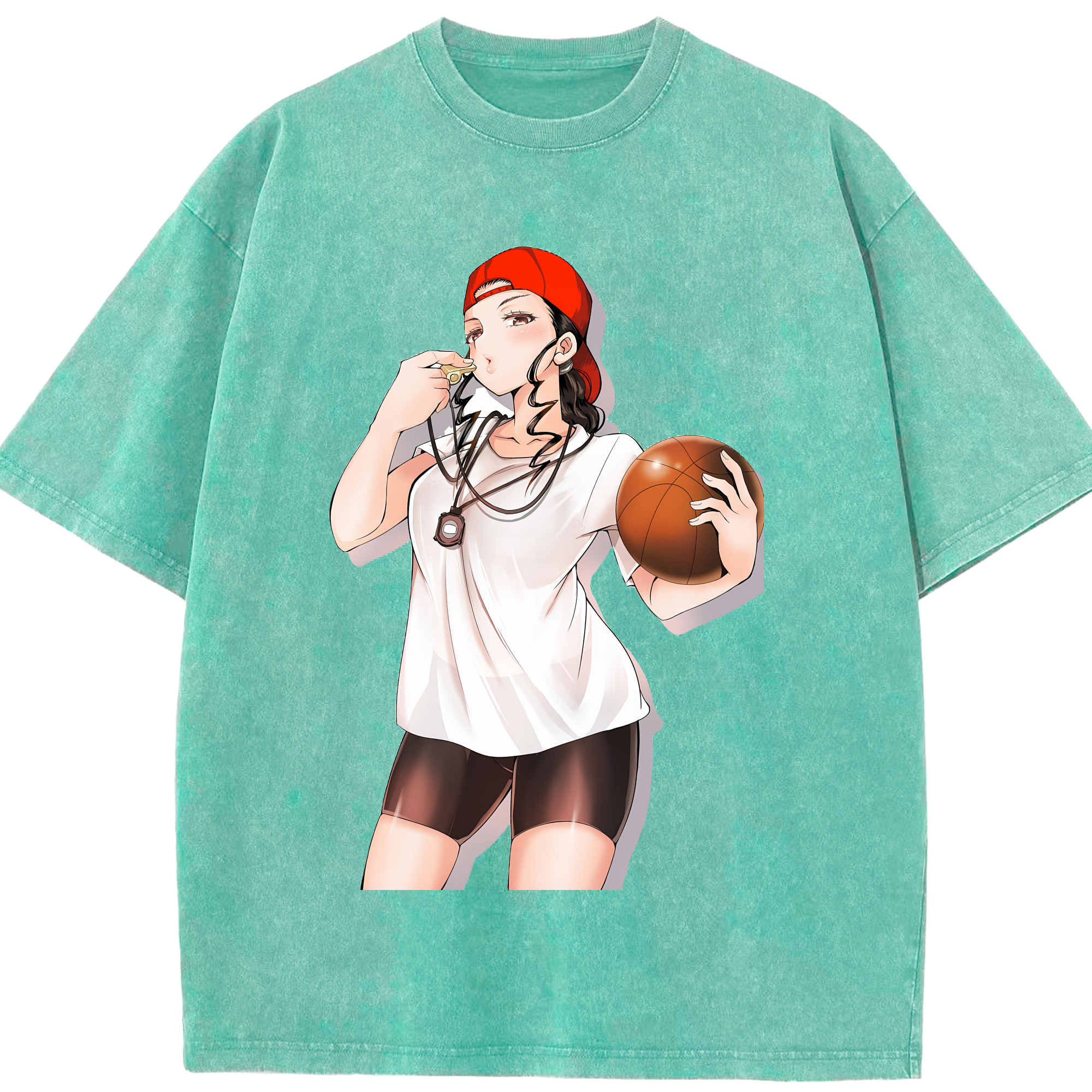 （画像用） SLAM DUNK／スラムダンク 綿100% ヴィンテージ風 半袖Tシャツ（フロントプリント）